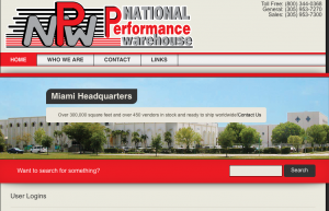 National Performance Warehouse
