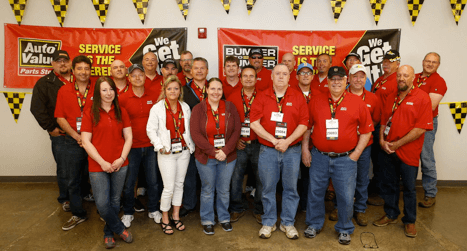Twenty-five Auto Value/Bumper to Bumper winners in the Muscle Car Madness Sweepstakes gathered in Indianapolis, the site of Mecum’s 2016 Indy Spring Classic.