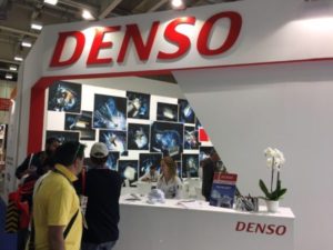 Denso at Autopromotec 2017 Photo by Mark Phillips