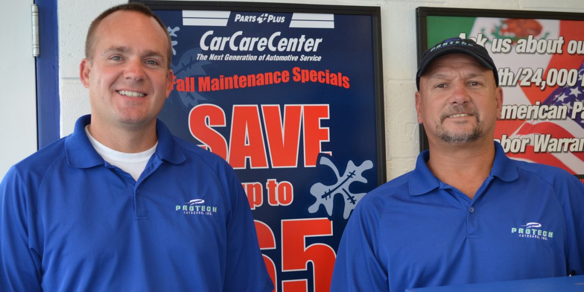 ProTech Autocare Named Parts Plus Car Care Center Of The Year