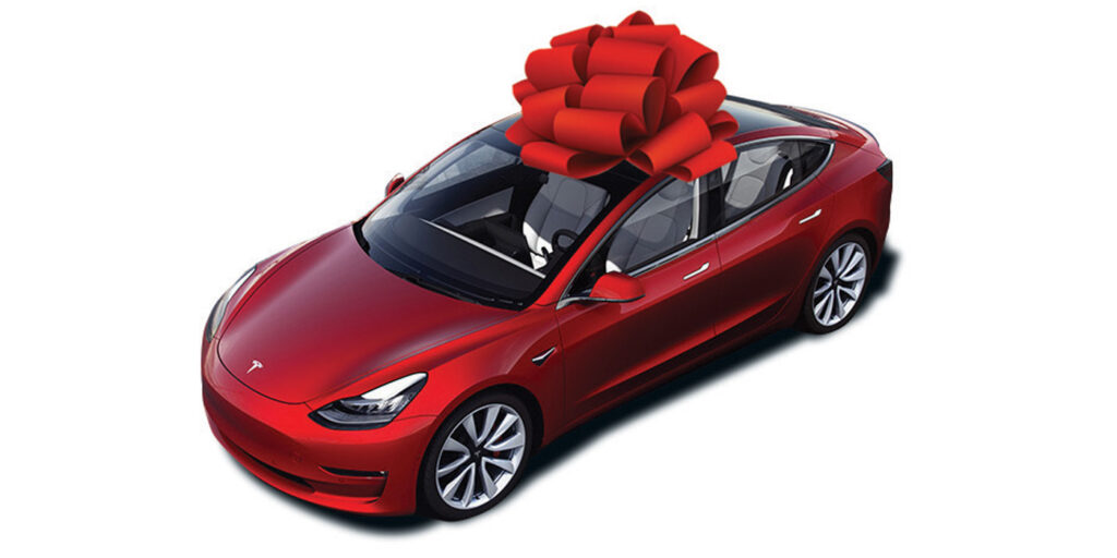 Tesla Giveaway Automotive Aftermarket