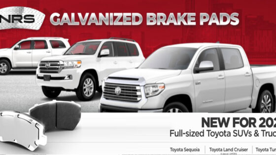 NRS Galvanized Brake Pads Toyota