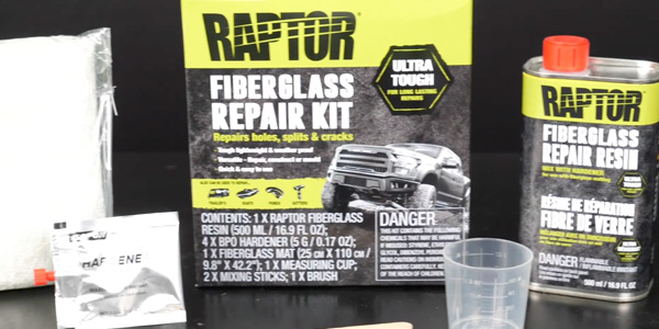 Raptor Fiberglass Repair Kit